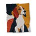 Beagle Blanket Scent Hound Afghan Hunting Dog Graphgan Bauhaus Crib C2C Crochet Pattern