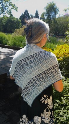 Seigaiha Shawl