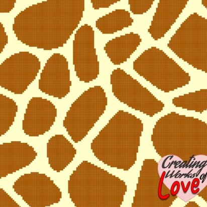 Giraffe Print Stitch Graphgan