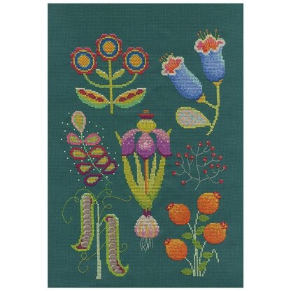 DMC Botanical Garden Cross Stitch Kit