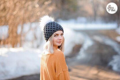 Vianna Diamond Beanie Hat