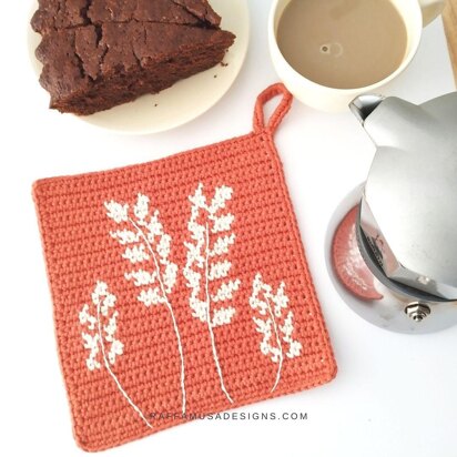 Wheat Ears Potholder