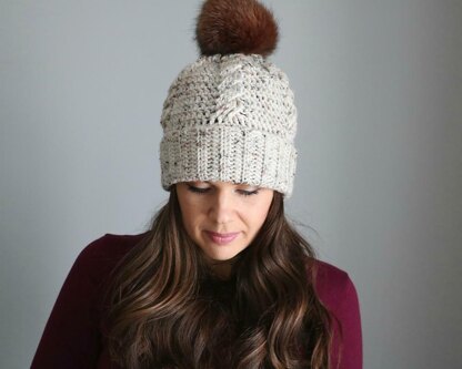 Rustic Cabled Toque