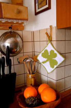 Shamrock Potholder