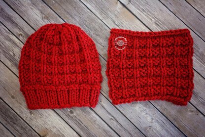 Wesley Slouch Beanie and Cowl Set