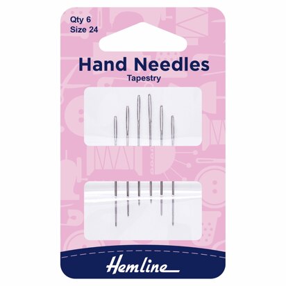 Hemline Tapestry Needles Size 24