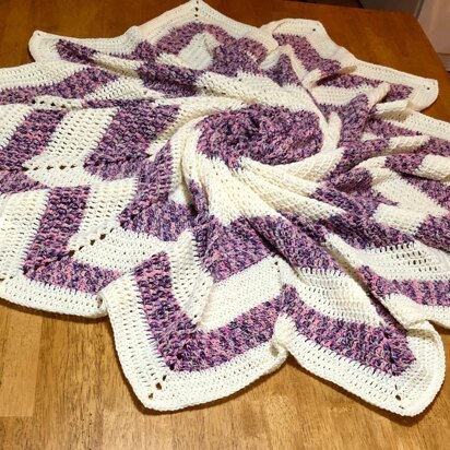 Crochet 12-Point Star Blanket