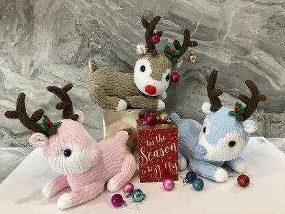 Baby Rudolph Soft Toy