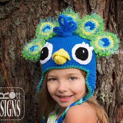 Pavo the Peacock Hat