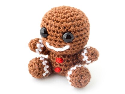 Mini Gingerbread Man Crochet Pattern