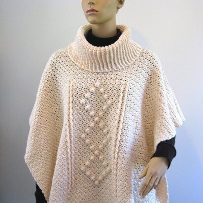 Chic Cowled Poncho