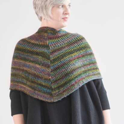 Madelia Cape in Berroco Millefiori Light Luxe - Downloadable PDF