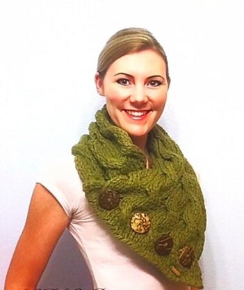 Waves of Cables Button Cowl