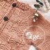 Cinnamon Top Down Cardigan - P273