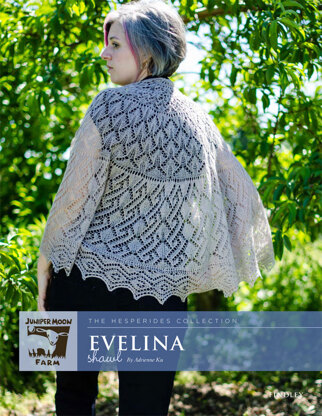 Evelina Shawl in Juniper Moon Findley - Downloadable PDF