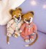 Knitting Toy Clothes Pattern - Onesie for 10''/25cm toys