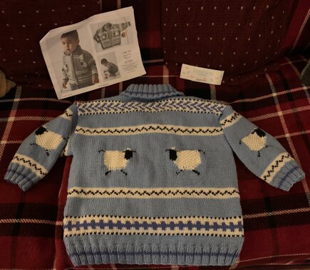 Grandson’s “Gabriel Sheep Jacket” #2