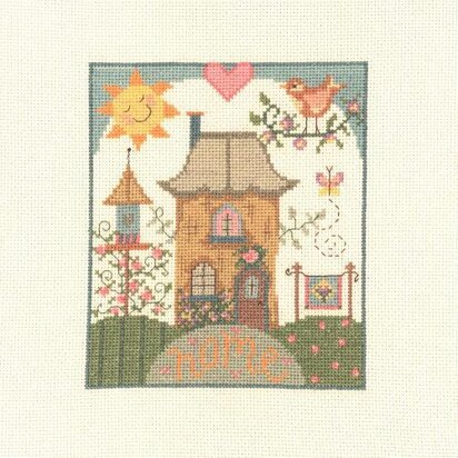 Creative World of Crafts Home Sweet Home Cross Stitch Kit