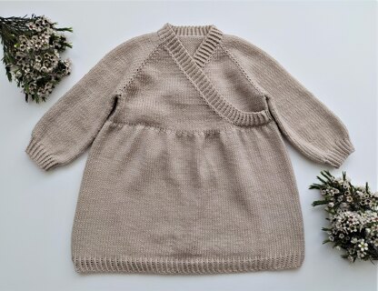 Ivory Baby Dress | 0-24 months