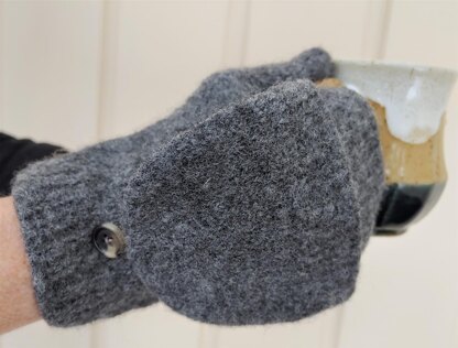 Felted Convertible Mitts