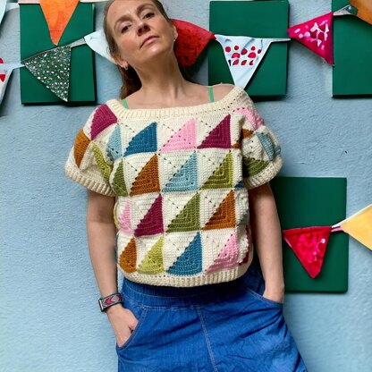 Better Half Patchwork Top