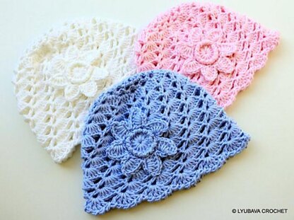 Baby Hat Crochet Pattern 133