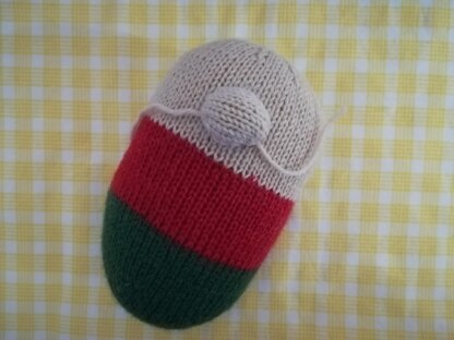 Toy Knitting Patterns Christmas- Knit gnome a cute soft toy a gift for son