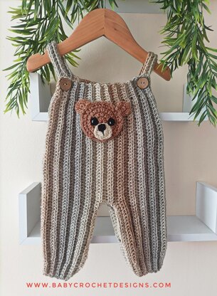 Little Rib Dungarees
