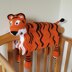 Noah's Tiger cot blanket