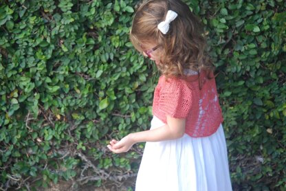 Blossom Crochet Bolero