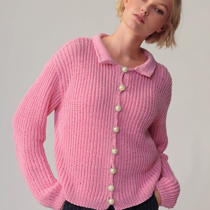 Cardigans & Tops in Rico Essentials Organic Cotton Aran - 1100 - Downloadable PDF