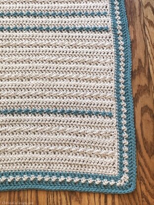 Easy Double Crochet Dishcloth Pattern - ChristaCoDesign