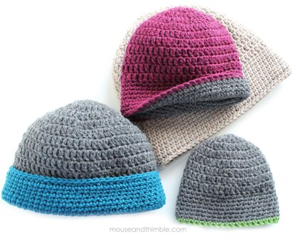 Binary Beanie Reversible Hat UK TERMS 9273