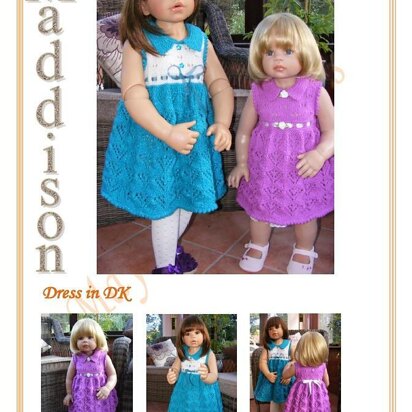 Maddison Dress - knitting pattern