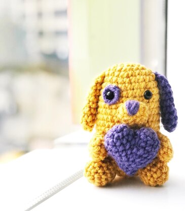 Crochet Heart Dachshund Pattern