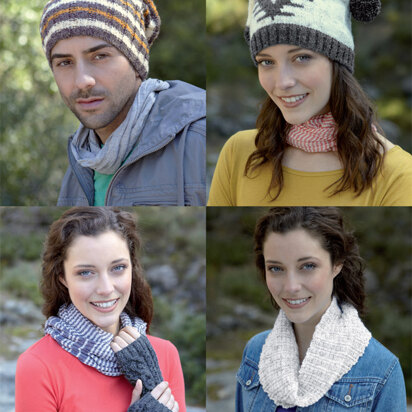 Hats, Snood and Wrist Warmers in Sirdar Click DK - 9681 - Downloadable PDF