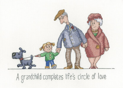 Heritage Circle of Love Counted Cross Stitch Kit