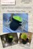 Light-up Witches Cauldron & Broomstick Chocolate Orange Cover Knitting Pattern