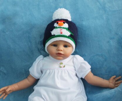 P1 Snowman Bobble and Teabag Hats