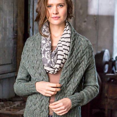 Chaparral Cardigan in Berroco Ultra Alpaca 