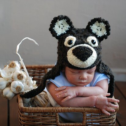 New Born Baby Bear Hat