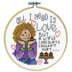 Design Works Chocolate Cross Stitch Kit - 4in Round