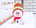 Amigurumi Snowman Christmas Decoration – Crochet Pattern