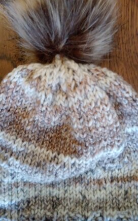 Brown and White Sierra Hat #2