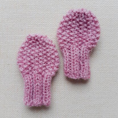 Pink Mist Mittens
