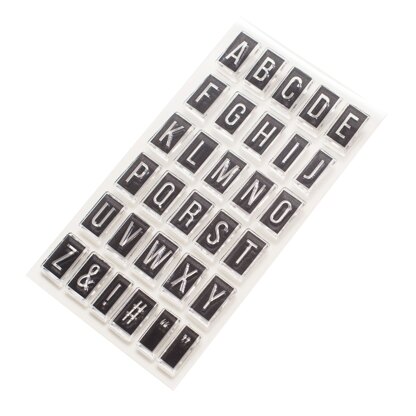 American Crafts Heidi Swapp - Care Free Alphabet Stamps