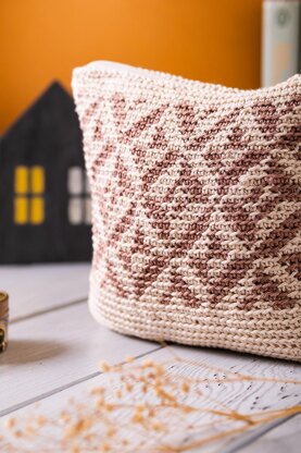 Crochet pouch "Giza plateau"