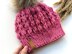 Puff Stitch Fiore Hat