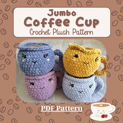 Jumbo Coffee Plushie