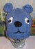 Blue Bear Beanie Animal Hat